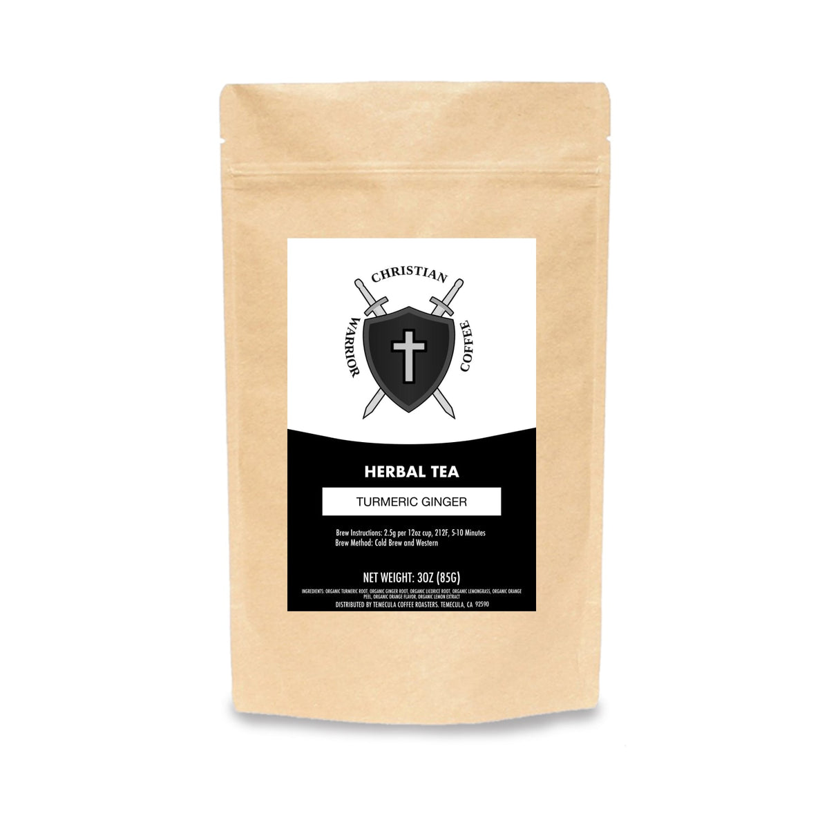 Christian Warrior Tea Turmeric Ginger