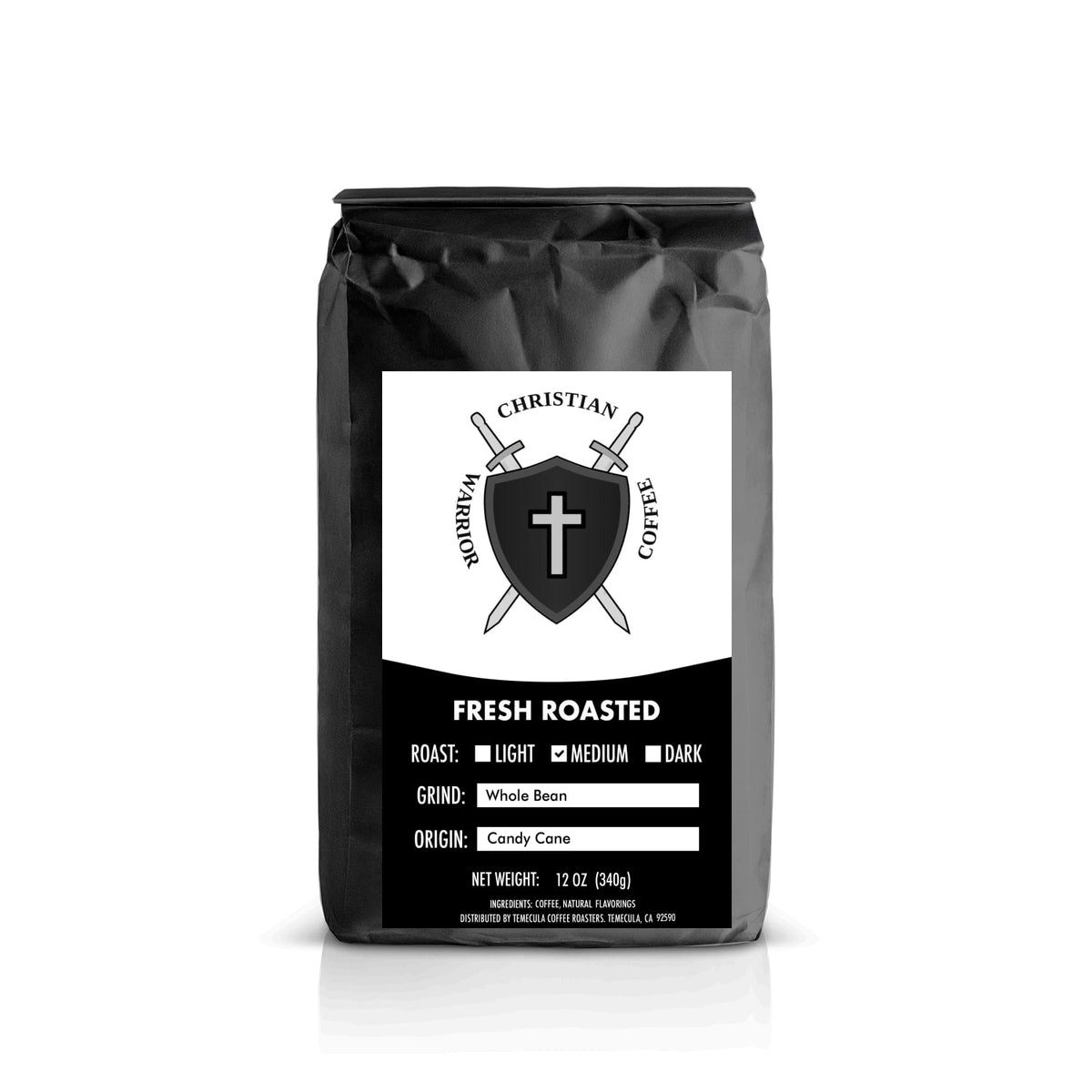 Christian Warrior Coffee Candy Cane